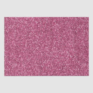 Girly Pink Glitter Tissue Paper