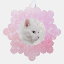 Girly Pink Holiday Frame