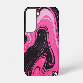 Girly Pink Marble Samsung Galaxy Case
