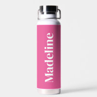 Girly Pink Minimalist Personalised Thor