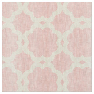 Girly pink moroccan fabric