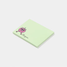 Girly Pink Pig Bonjour