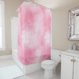 Girly Pink Shower Curtain