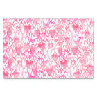 Girly pink watercolor hand drawn hearts pattern