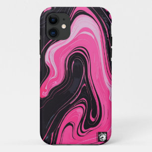 Girly Pinky Marble iPhone 11 Case