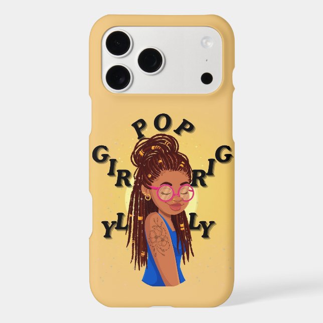 Girly pop locs phone case (Back)