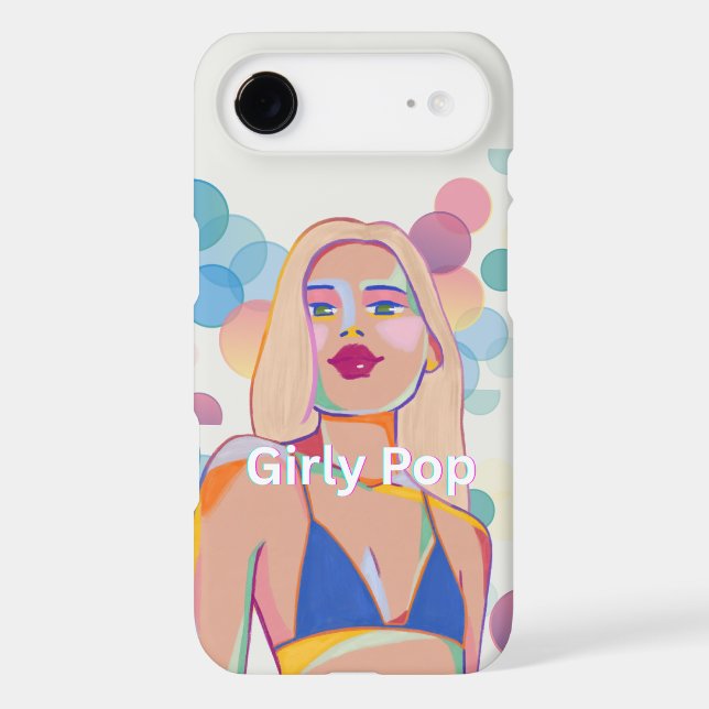 Girly pop - Party girl Phone Case (Back)