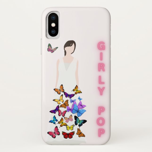 Girly pop phone case  (Back)