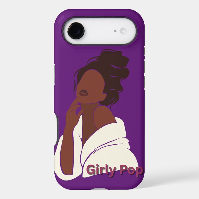 Girly pop phone case Iphone  (Back)