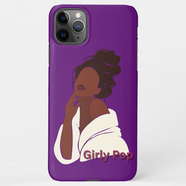 Girly pop phone case iphone 11 pro max (Back)