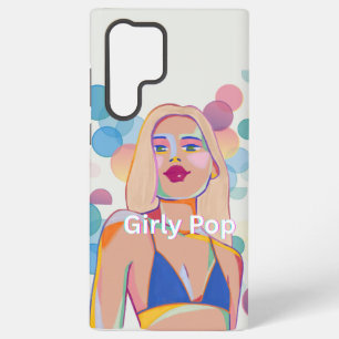 Girly pop phone case party girl Samsung