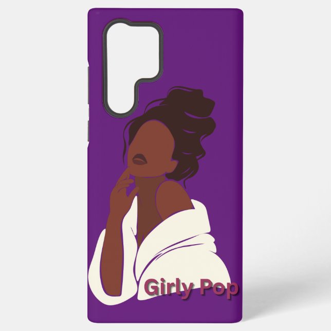 Girly Pop Phone Case Samsung Galaxy S22 (Back)