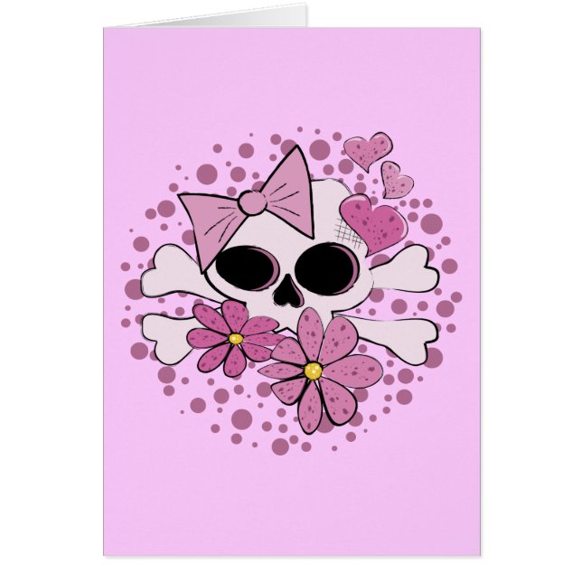 Girly Punk Skull (Front)