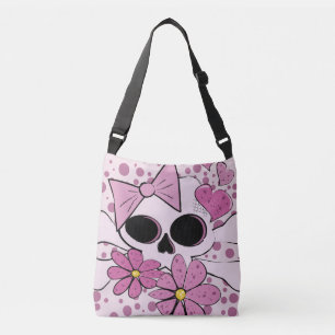 Girly Punk Skull Crossbody Bag