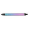 Girly Purple Blue Glitter Black Ink Pen
