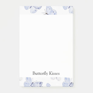 Girly Purple Lavender Butterflies Post-it Notes