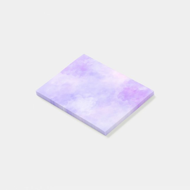 Girly Purple Pink Tie Dye     Post-it Notes (Angled)