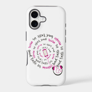 Girly quote Good taste in music bad taste in men