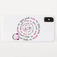Girly quote Good taste in music bad taste in men