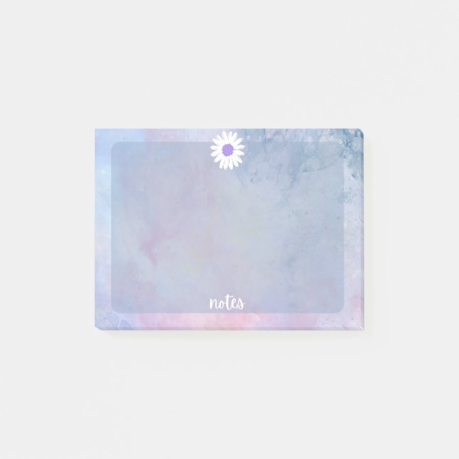 Girly rainbow colour cute modern Post-It Notes (Front)