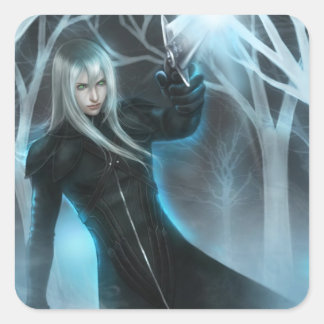 Girly Remnant Square Sticker