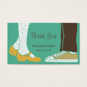 Girly Shoes & Sneakers Illustrated Wedding (Mint)
