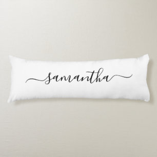 Girly Signature Name Body Cushion