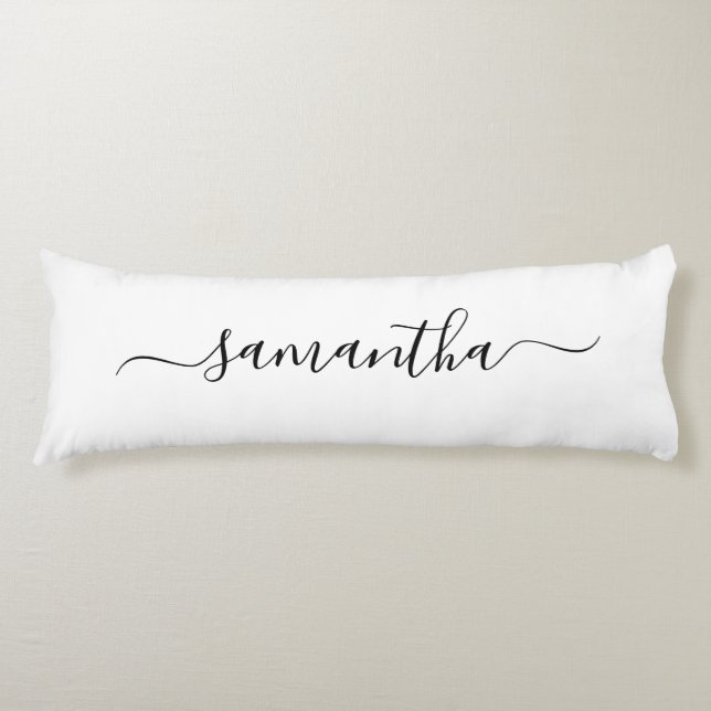 Girly Signature Name Body Cushion (Front)