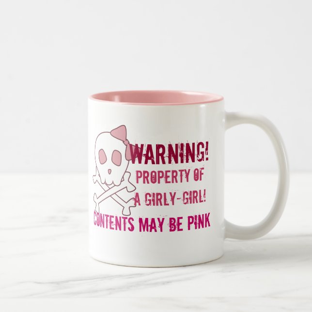 Girly Skull Mug (Right)