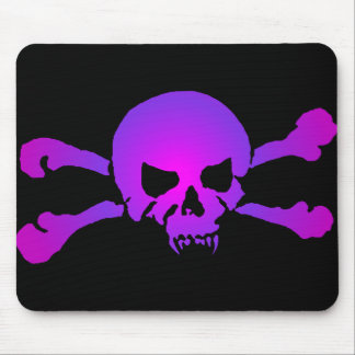 Girly Skull of the Undead Mouse Mat