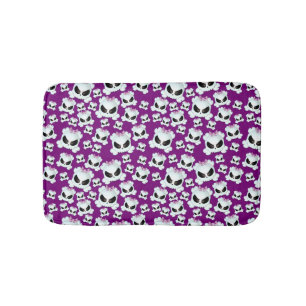 Girly Skullz Bath Mat