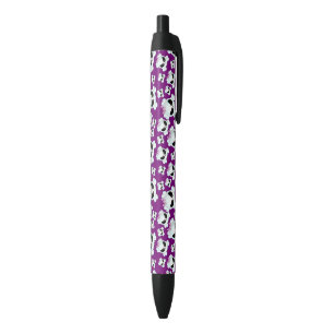 Girly Skullz Black Ink Pen