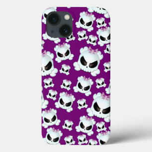 Girly Skullz iPhone 13 Case