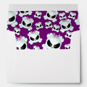 Girly Skullz Envelope