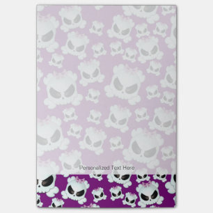 Girly Skullz Post-it Notes