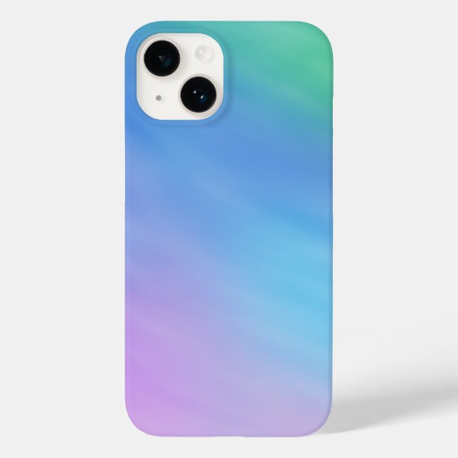 Girly Soft Rainbow Coloured Sky Case-Mate iPhone Case (Back)