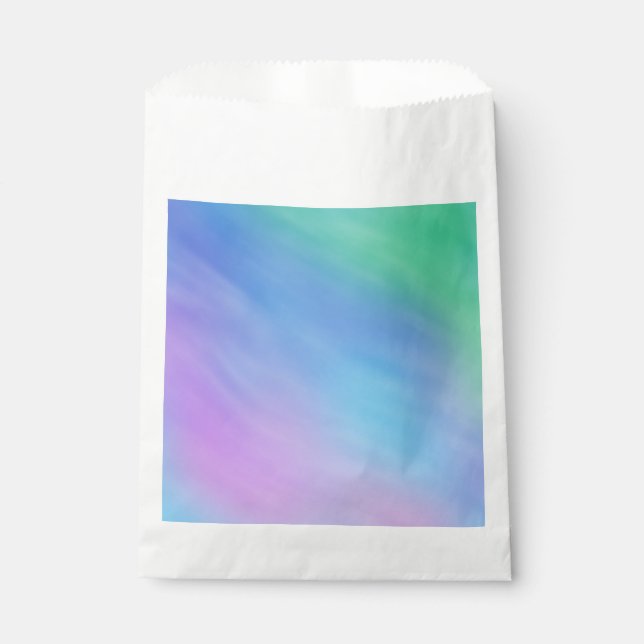 Girly Soft Rainbow Sky Favour Bags (Front)