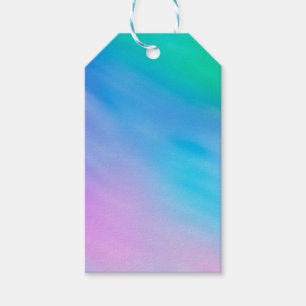 Girly Soft Rainbow Sky Gift Tags