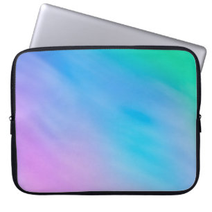 Girly Soft Rainbow Sky Laptop Sleeve