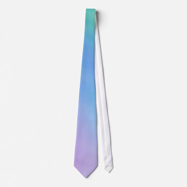 Girly Soft Rainbow Sky Tie (Front)