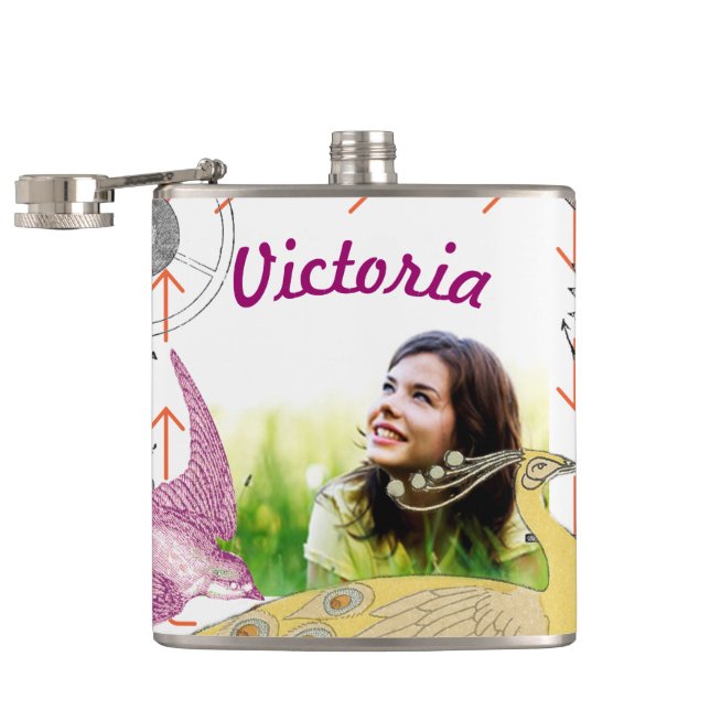Girly Steam Punk Flasks (Opened)
