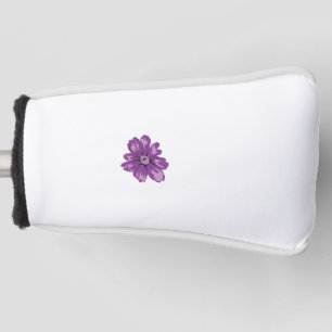 Girly Style, Light Eggplant, Bleached Cedar Golf Head Cover