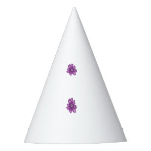 Girly Style, Light Eggplant, Bleached Cedar Party Hat