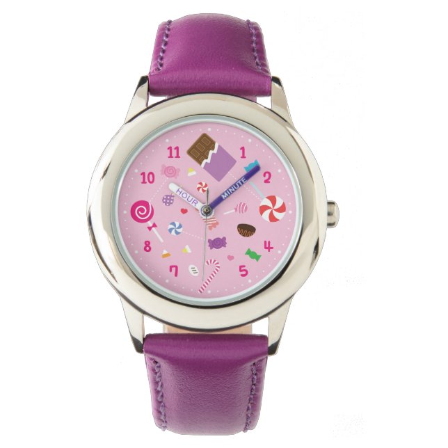Girly Sweet Candy Girls Watch (Front)