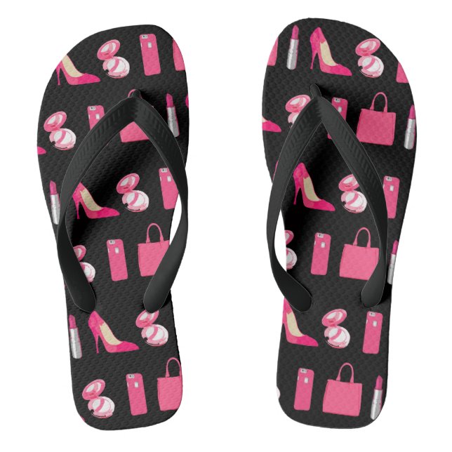 girly things flipflops (Footbed)