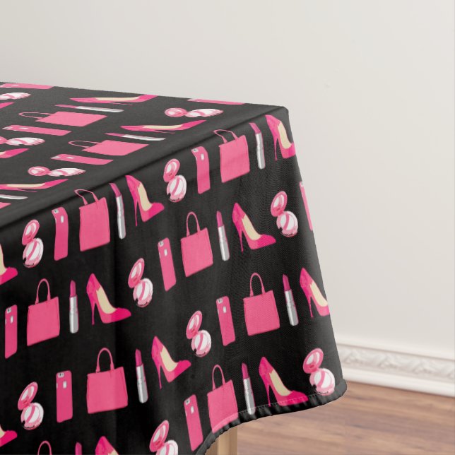 Girly things picnic tablecloth (In Situ)