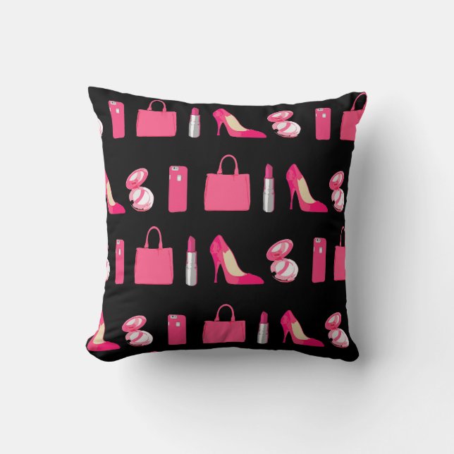 girly things pillow (Front)