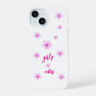 girly vibe iPhone 15 case