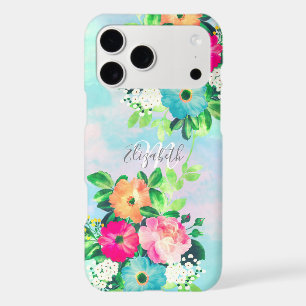 Girly Vintage Roses Floral Watercolor Paint