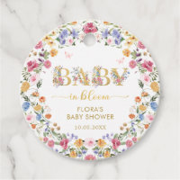 Girly Wildflower Garden Baby in Bloom Thank You
